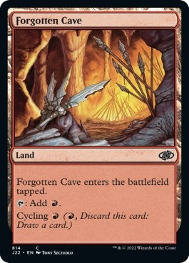Image for Forgotten Cave (814) (Jumpstart 2022) - Magic: The Gathering