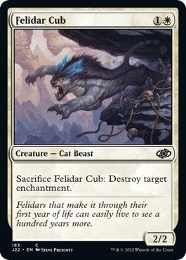 Image for Felidar Cub (183) (Jumpstart 2022) - Magic: The Gathering