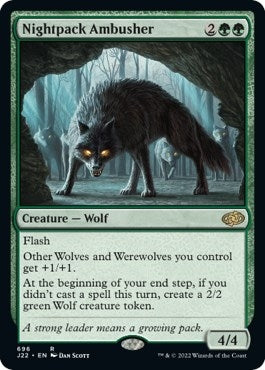 Image for Nightpack Ambusher (696) (Jumpstart 2022) - Magic: The Gathering