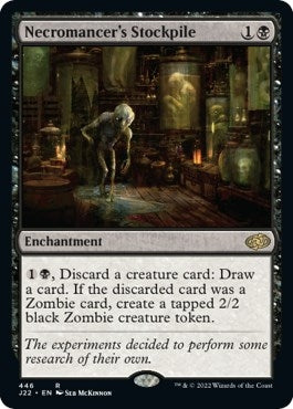 Image for Necromancer's Stockpile (446) (Jumpstart 2022) - Magic: The Gathering