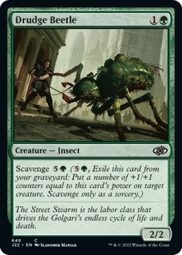 Image for Drudge Beetle (649) (Jumpstart 2022) - Magic: The Gathering