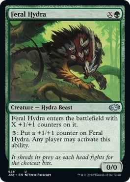 Image for Feral Hydra (658) (Jumpstart 2022) - Magic: The Gathering