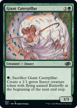 Image for Giant Caterpillar (666) (Jumpstart 2022) - Magic: The Gathering