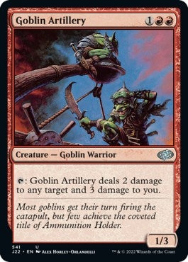 Image for Goblin Artillery (541) (Jumpstart 2022) - Magic: The Gathering