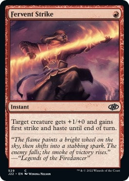 Image for Fervent Strike (529) (Jumpstart 2022) - Magic: The Gathering