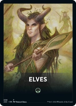Image for Elves Theme Card (38) (Jumpstart 2022) - Magic: The Gathering