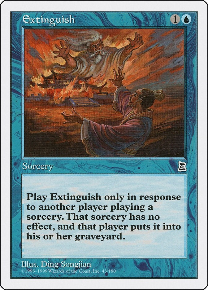 Image for Extinguish (43) (Portal Three Kingdoms) - Magic: The Gathering