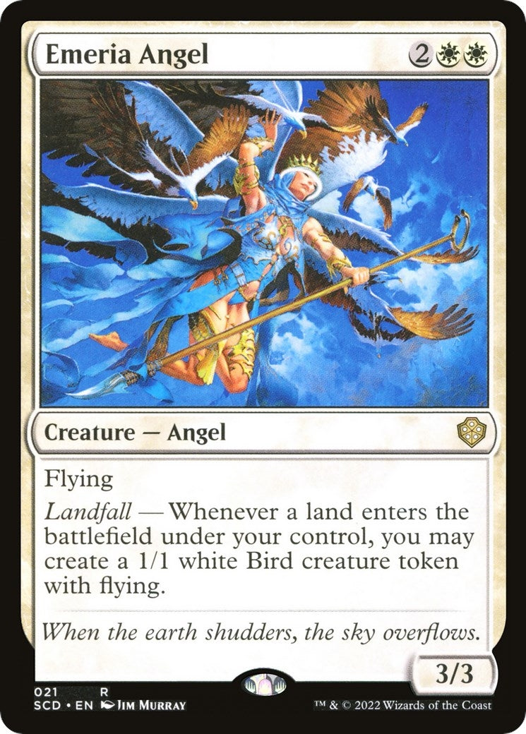Image for Emeria Angel (21) (Starter Commander Decks) - Magic: The Gathering