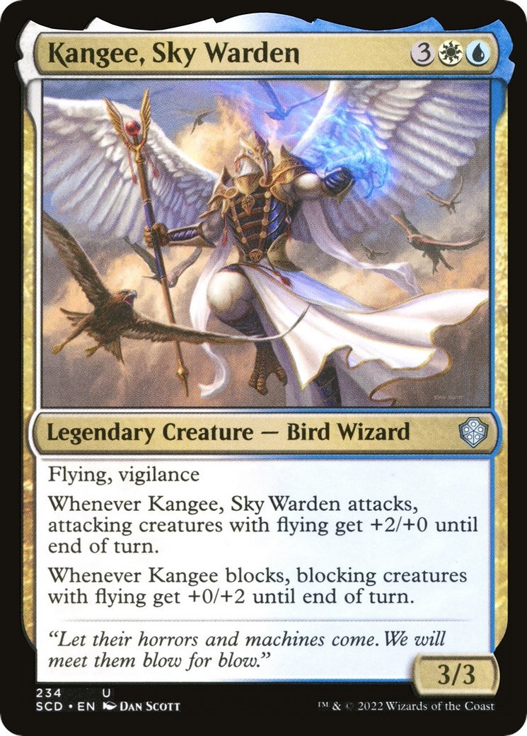 Image for Kangee, Sky Warden (234) (Starter Commander Decks) - Magic: The Gathering