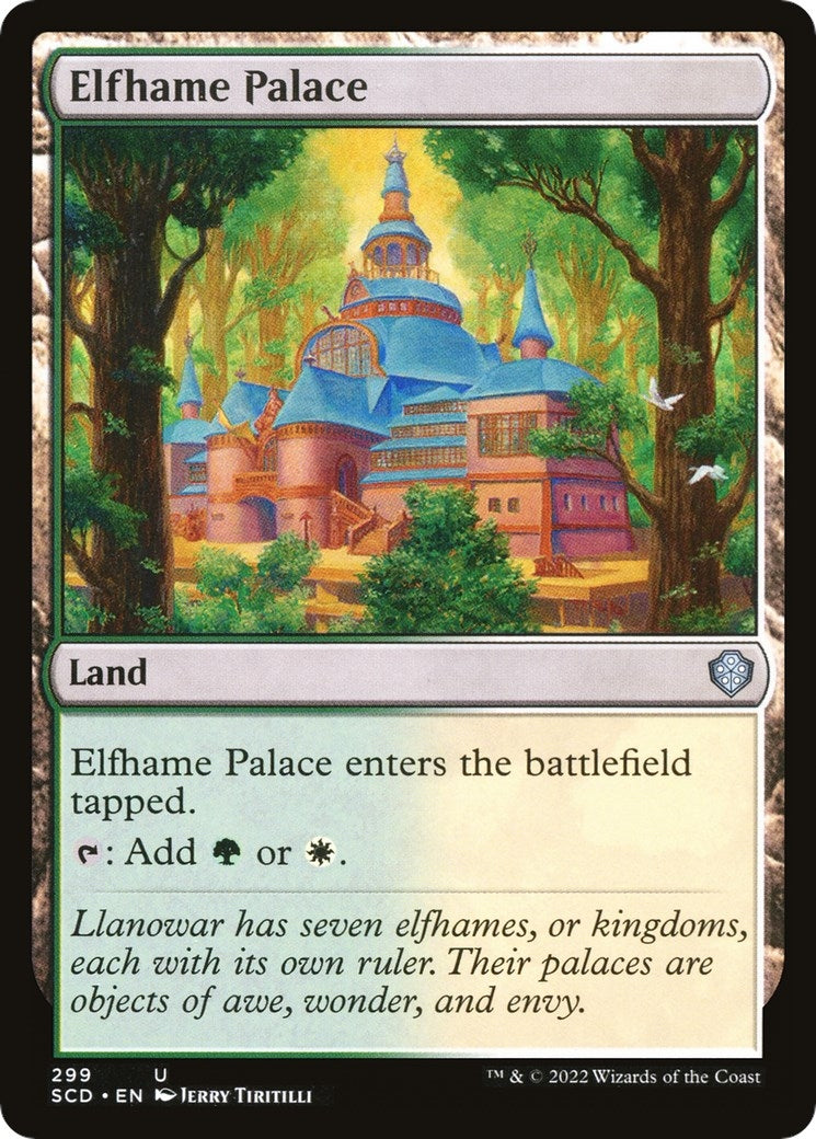 Image for Elfhame Palace (299) (Starter Commander Decks) - Magic: The Gathering