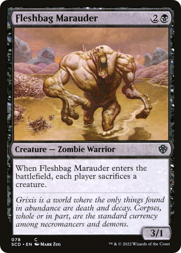 Image for Fleshbag Marauder (78) (Starter Commander Decks) - Magic: The Gathering