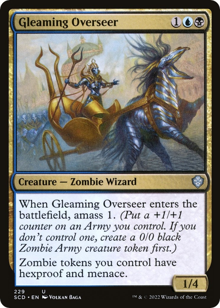 Image for Gleaming Overseer (229) (Starter Commander Decks) - Magic: The Gathering