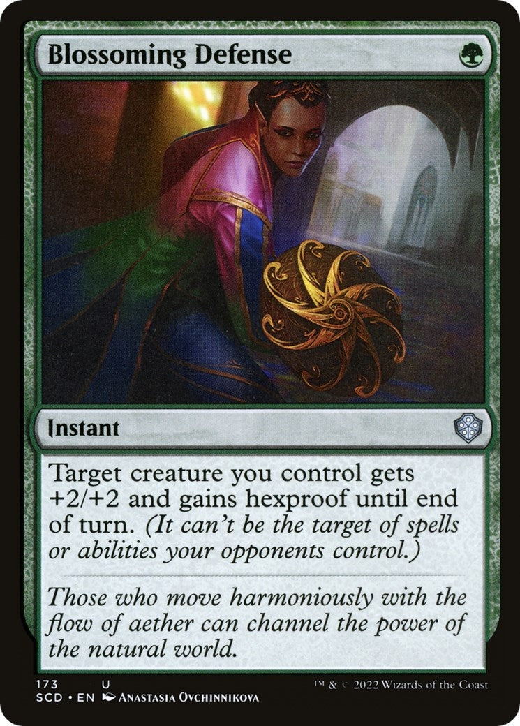 Image for Blossoming Defense (173) (Starter Commander Decks) - Magic: The Gathering