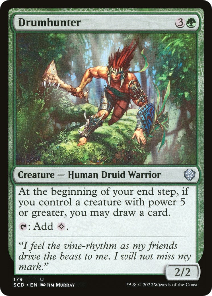 Image for Drumhunter (179) (Starter Commander Decks) - Magic: The Gathering