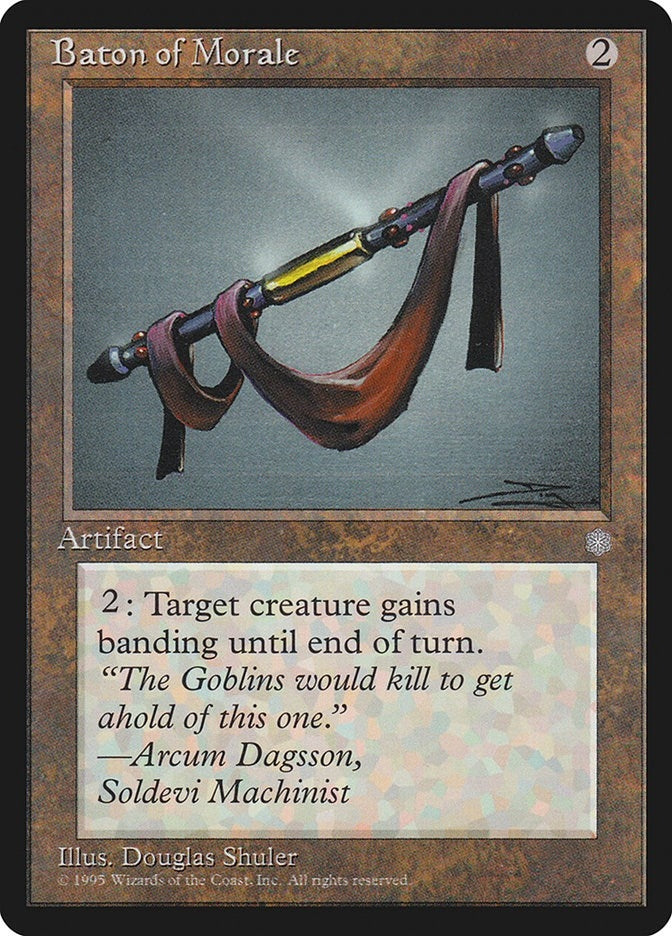 Image for Baton of Morale (Ice Age) - Magic: The Gathering