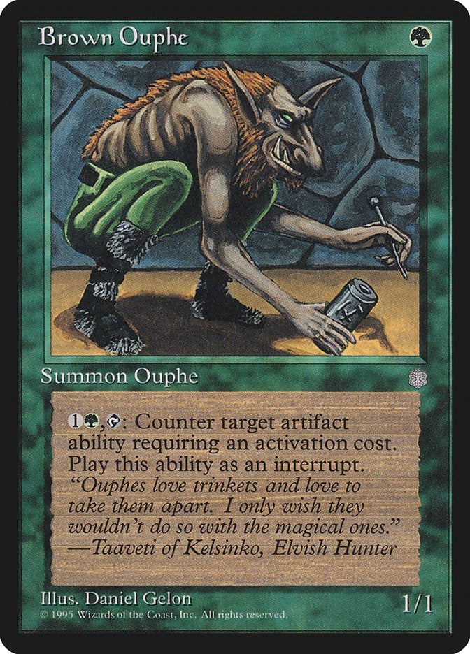 Image for Brown Ouphe (Ice Age) - Magic: The Gathering