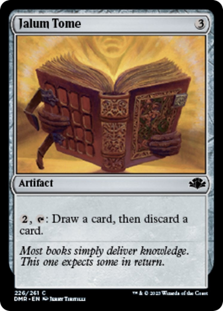 Image for Jalum Tome (226) (Dominaria Remastered) - Magic: The Gathering