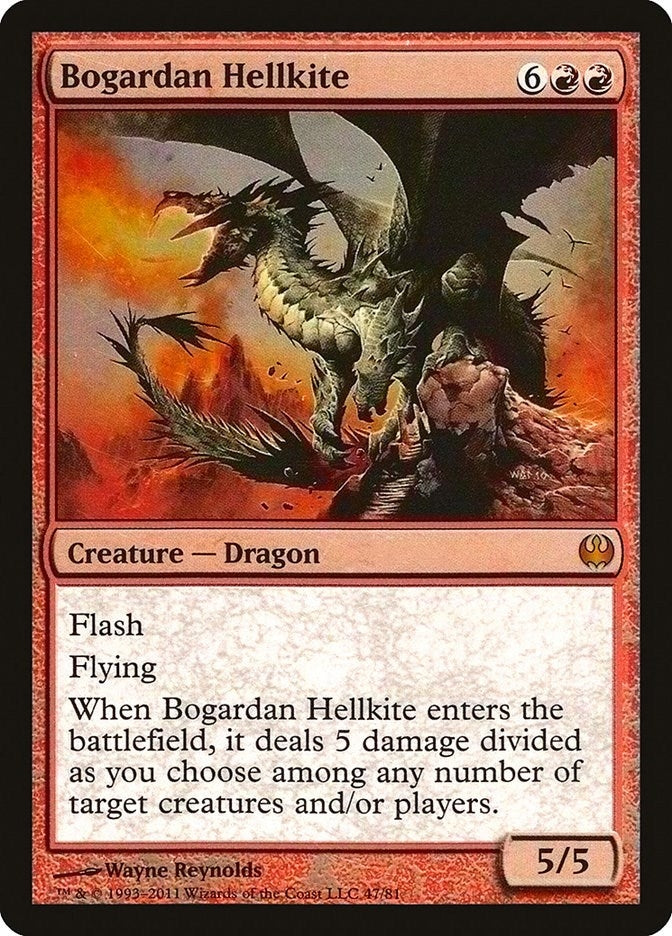 Image for Bogardan Hellkite (47) (Knights vs. Dragons) - Magic: The Gathering