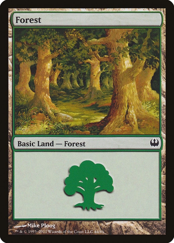 Image for Forest (44) (44) (Knights vs. Dragons) - Magic: The Gathering