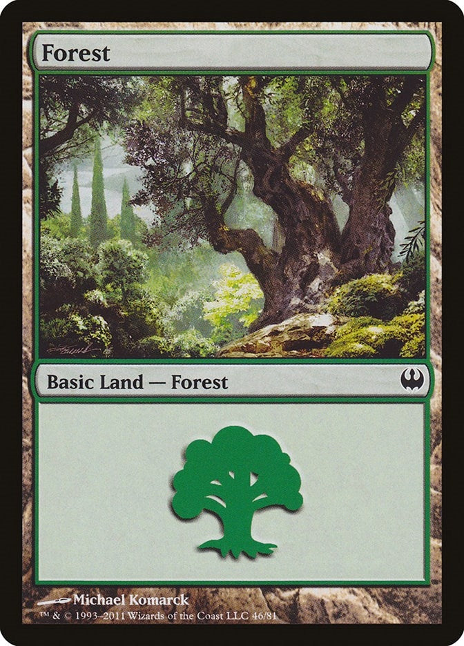 Image for Forest (46) (46) (Knights vs. Dragons) - Magic: The Gathering