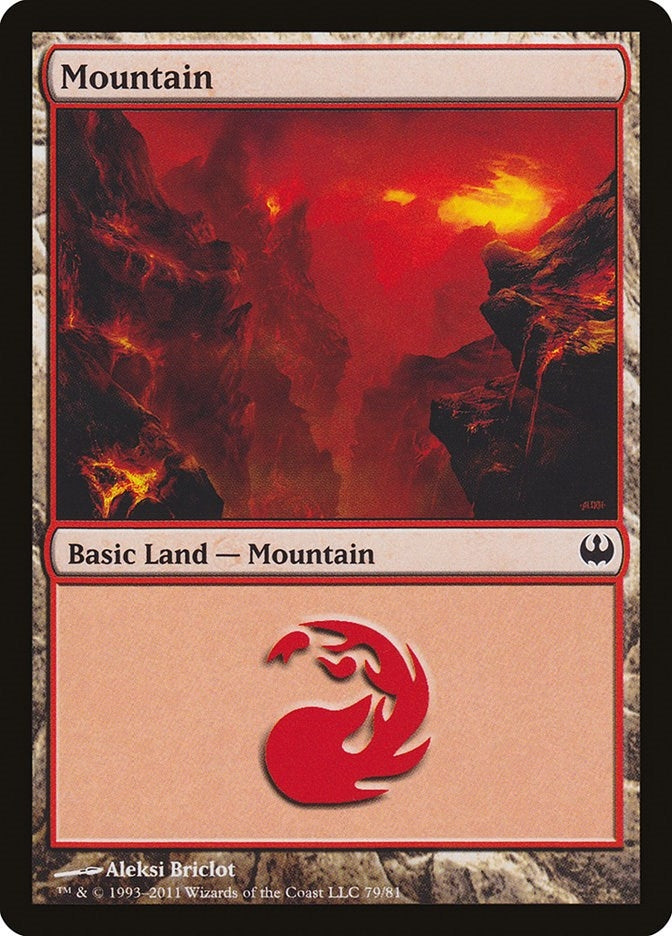 Image for Mountain (79) (79) (Knights vs. Dragons) - Magic: The Gathering