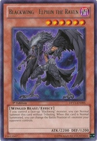 Image for Blackwing - Elphin the Raven (DP11-EN005) (DP11) - YuGiOh