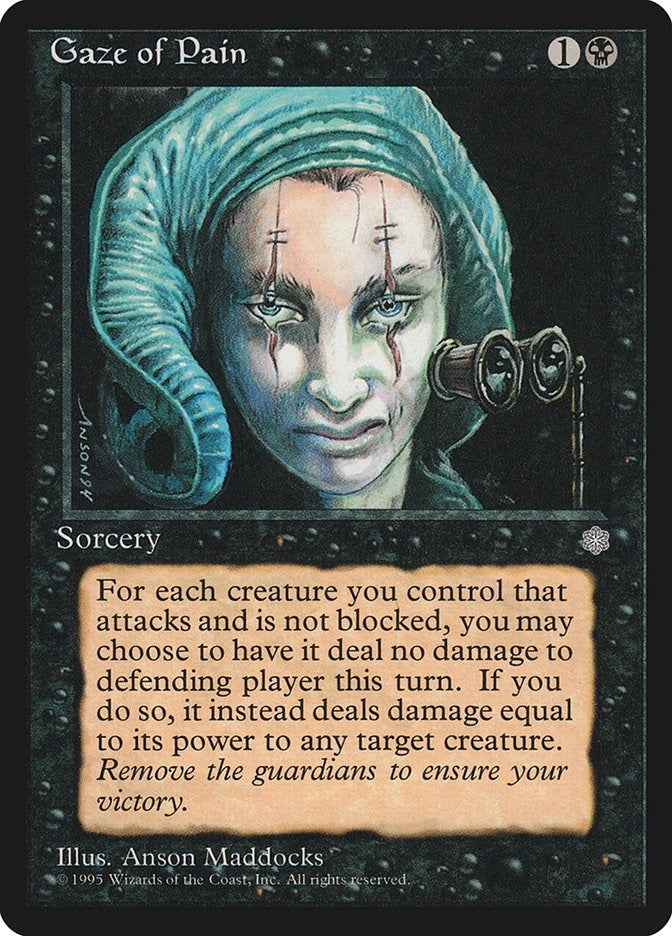 Image for Gaze of Pain (Ice Age) - Magic: The Gathering