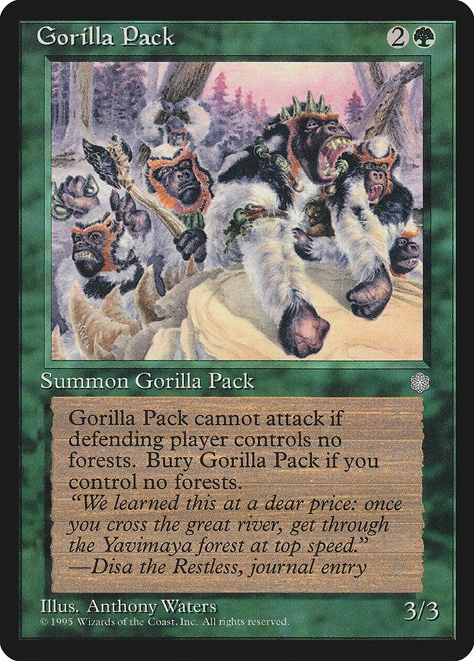 Image for Gorilla Pack (Ice Age) - Magic: The Gathering