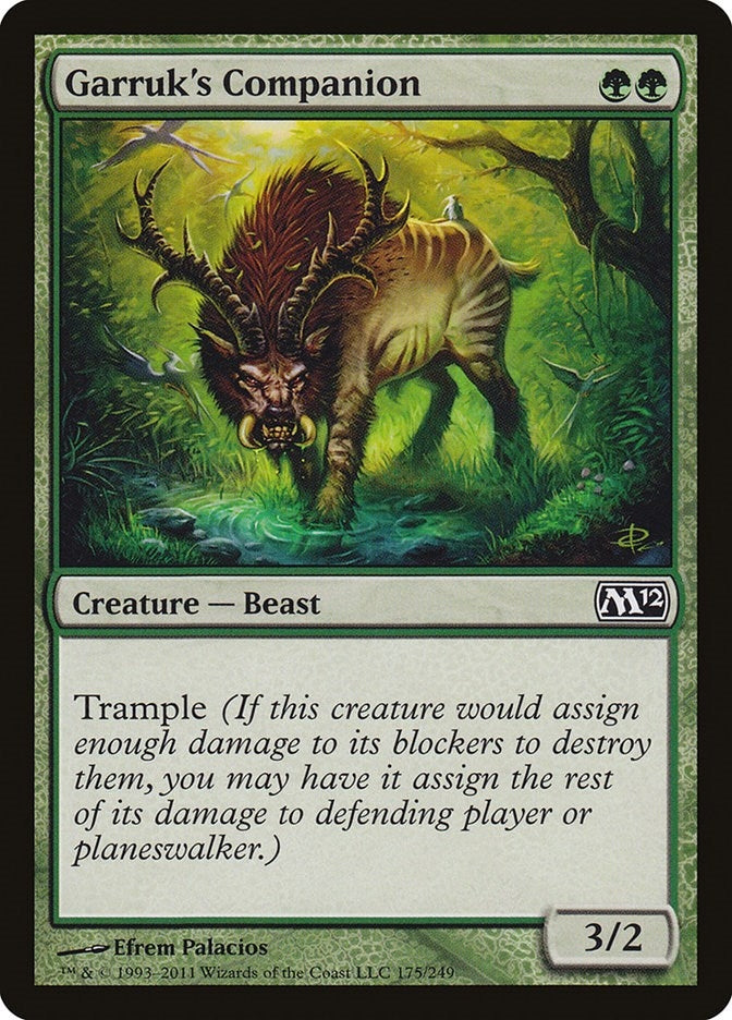 Image for Garruk's Companion (175) (Magic 2012 (M12)) - Magic: The Gathering