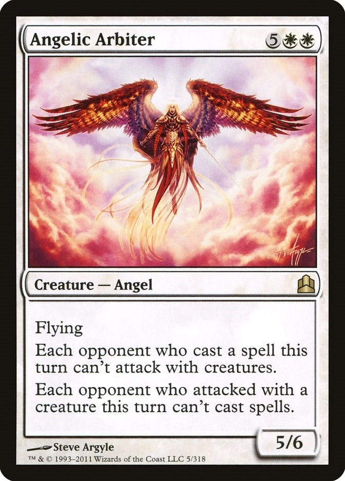 Image for Angelic Arbiter (5) (Commander) - Magic: The Gathering