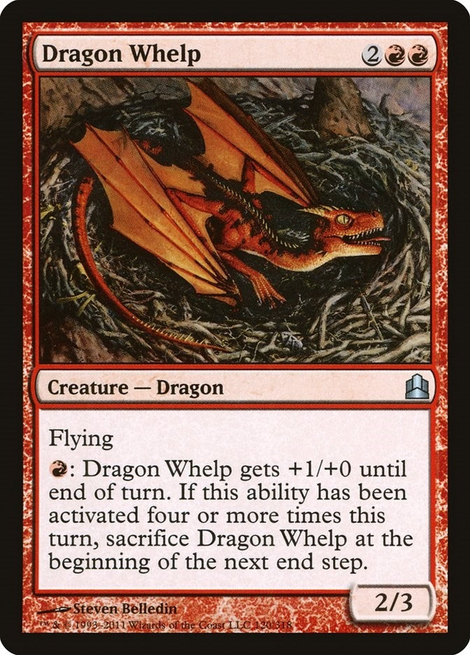 Image for Dragon Whelp (120) (Commander) - Magic: The Gathering