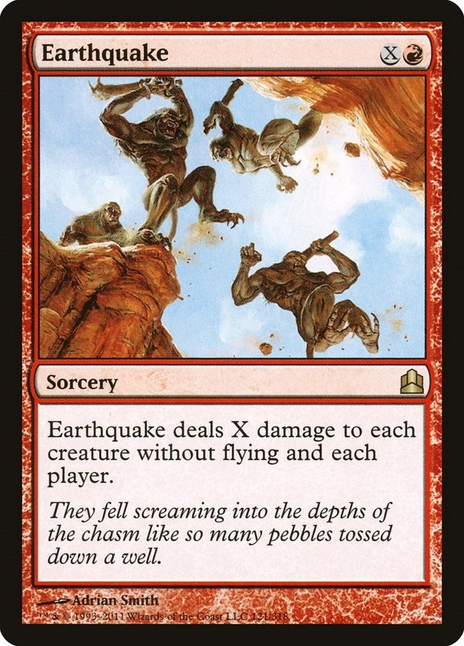 Image for Earthquake (121) (Commander) - Magic: The Gathering