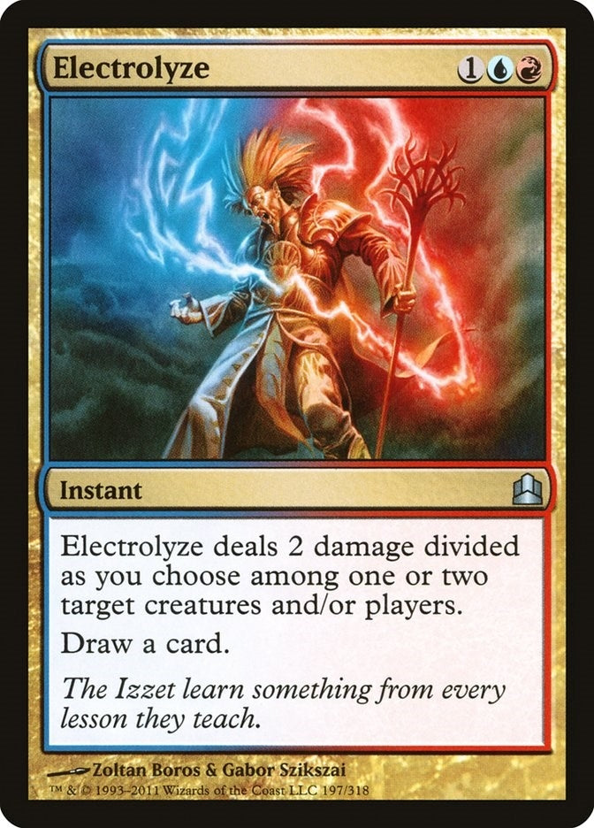 Image for Electrolyze (197) (Commander) - Magic: The Gathering