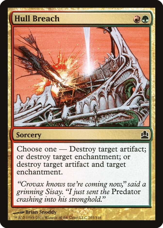 Image for Hull Breach (203) (Commander) - Magic: The Gathering