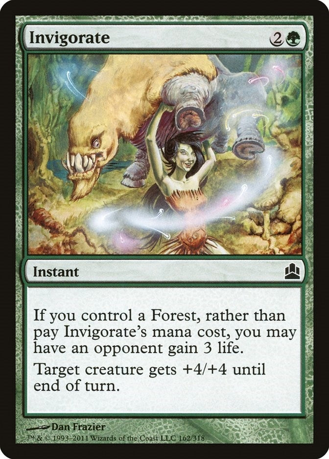 Image for Invigorate (162) (Commander) - Magic: The Gathering