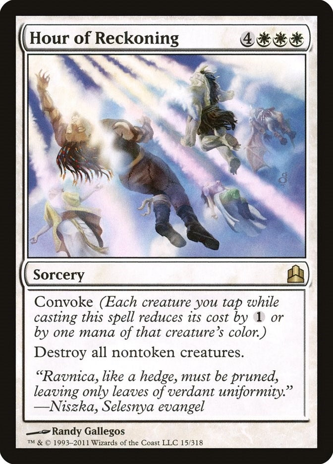 Image for Hour of Reckoning (15) (Commander) - Magic: The Gathering