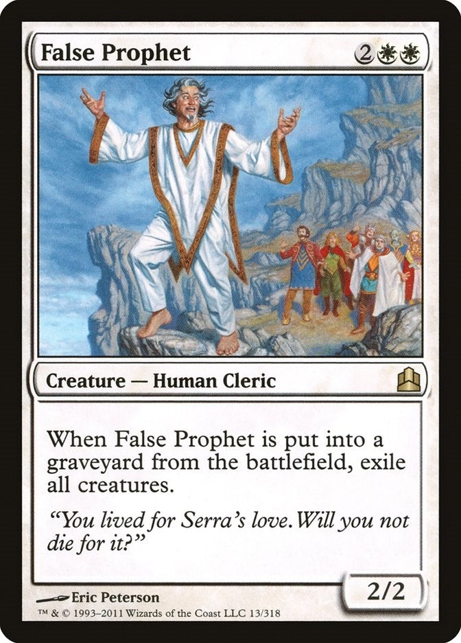 Image for False Prophet (13) (Commander) - Magic: The Gathering