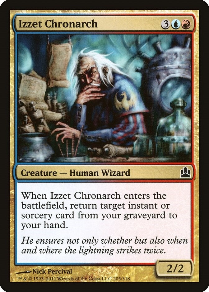 Image for Izzet Chronarch (205) (Commander) - Magic: The Gathering