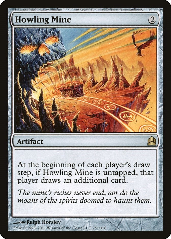 Image for Howling Mine (251) (Commander) - Magic: The Gathering