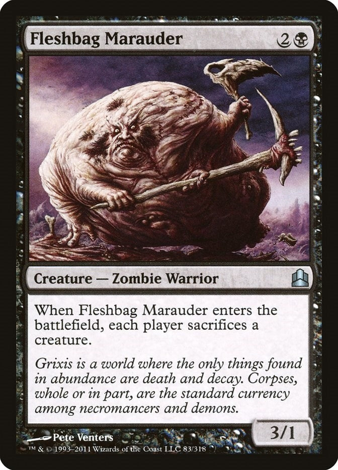 Image for Fleshbag Marauder (83) (Commander) - Magic: The Gathering