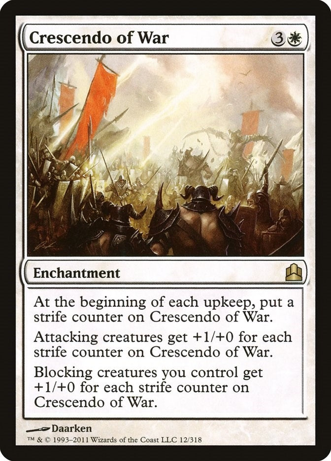 Image for Crescendo of War (12) (Commander) - Magic: The Gathering
