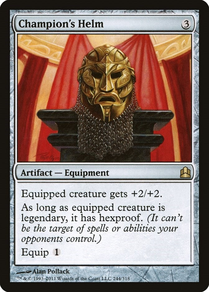 Image for Champion's Helm (244) (Commander) - Magic: The Gathering