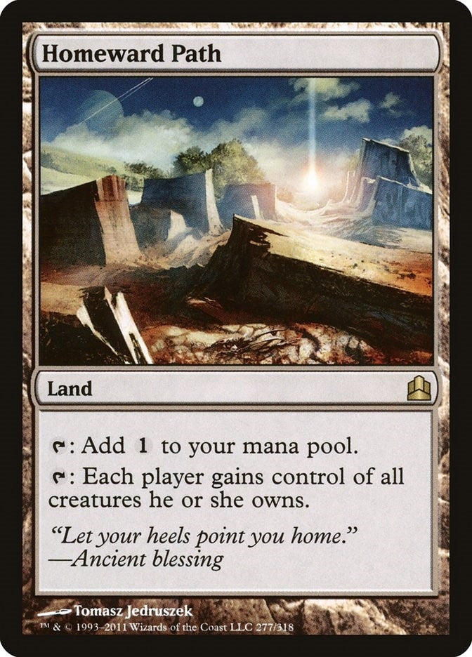 Image for Homeward Path (277) (Commander) - Magic: The Gathering