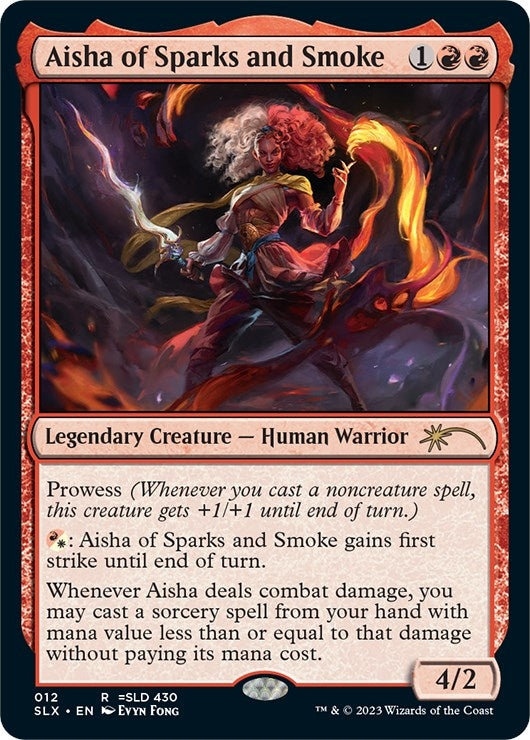 Image for Aisha of Sparks and Smoke (12) (SLX Cards) - Magic: The Gathering