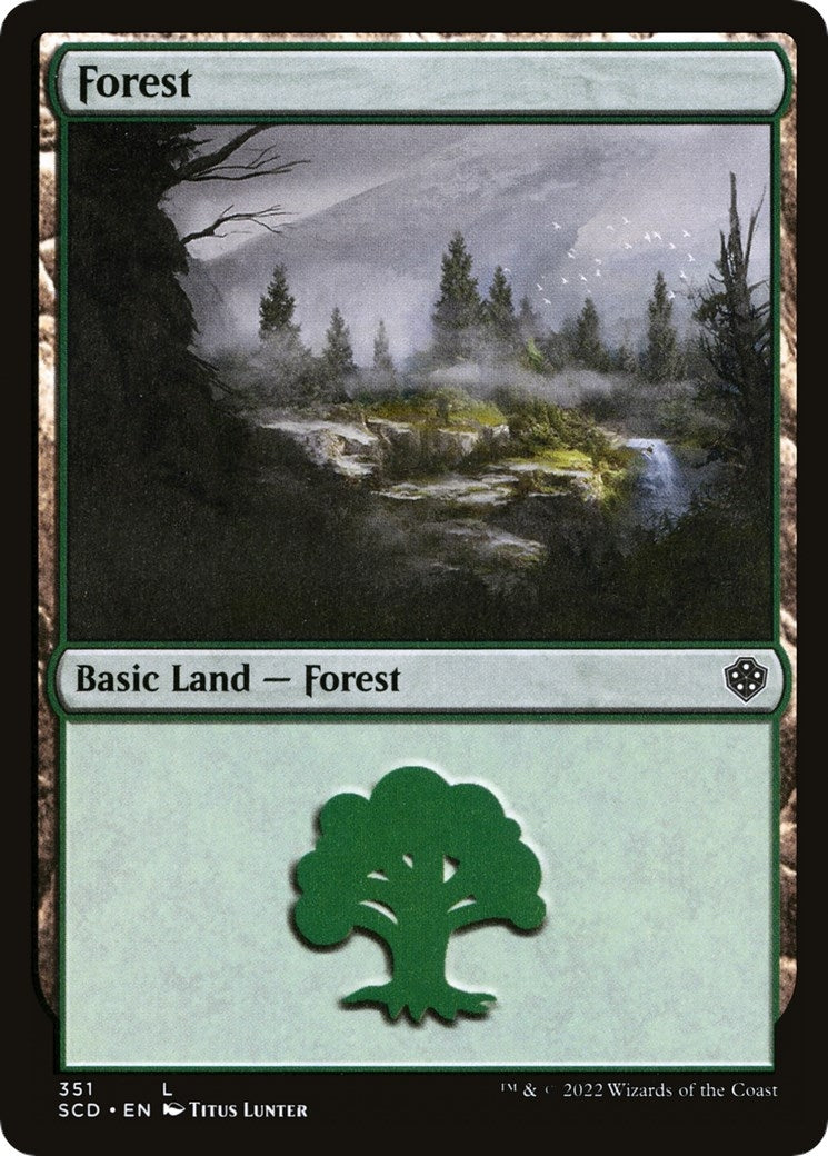 Image for Forest (351) (351) (Starter Commander Decks) - Magic: The Gathering