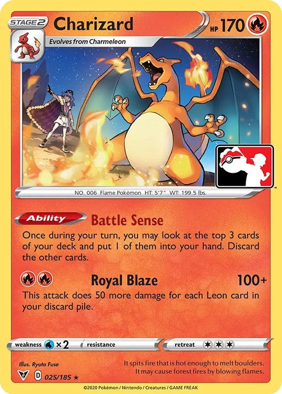 Image for Charizard (025/185) - Pokemon
