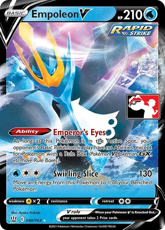 Image for Empoleon V (040/163) - Pokemon