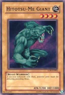 Image for Hitotsu-Me Giant (LOB-EN002) (LOB-EN) - YuGiOh