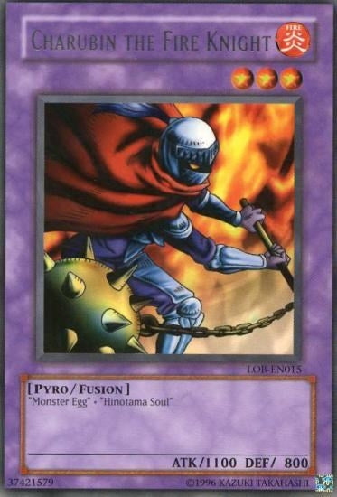 Image for Charubin the Fire Knight (LOB-EN015) (LOB-EN) - YuGiOh