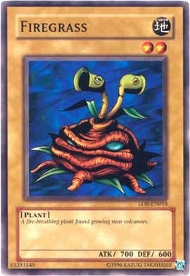Image for Firegrass (LOB-EN018) (Legend of Blue Eyes White Dragon (Worldwide English)) - YuGiOh